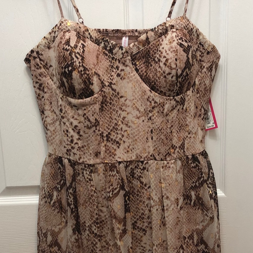 Leopard Print summer dress